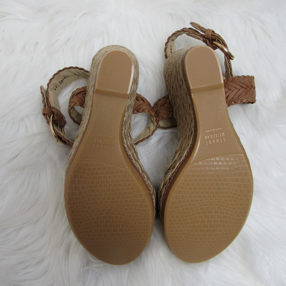 Stuart Weitzman Elixir Espadrille Wedge Sandals - Picture 5 of 8